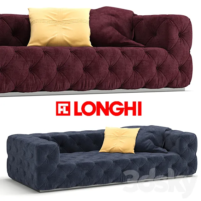 Sofa Must Longhi 3ds Max