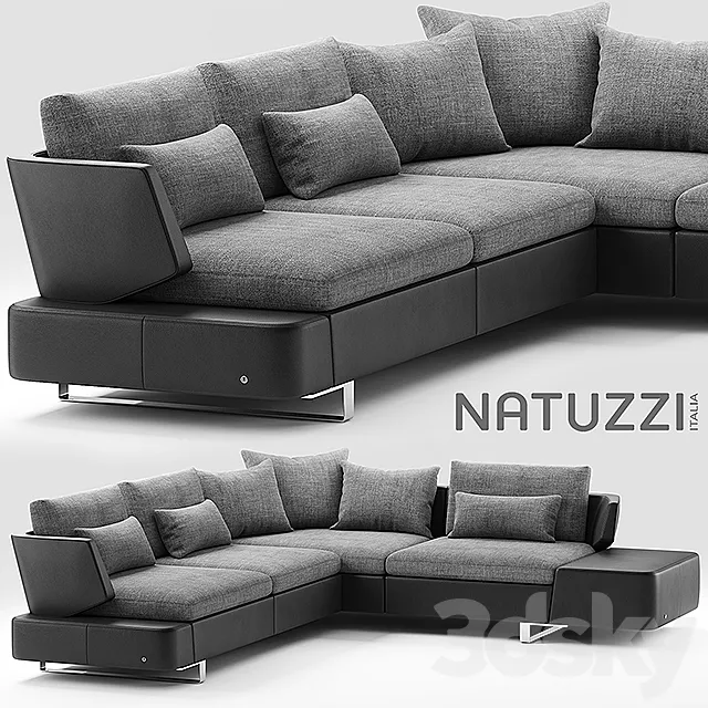 Sofa natuzzi opus 3DSMax File