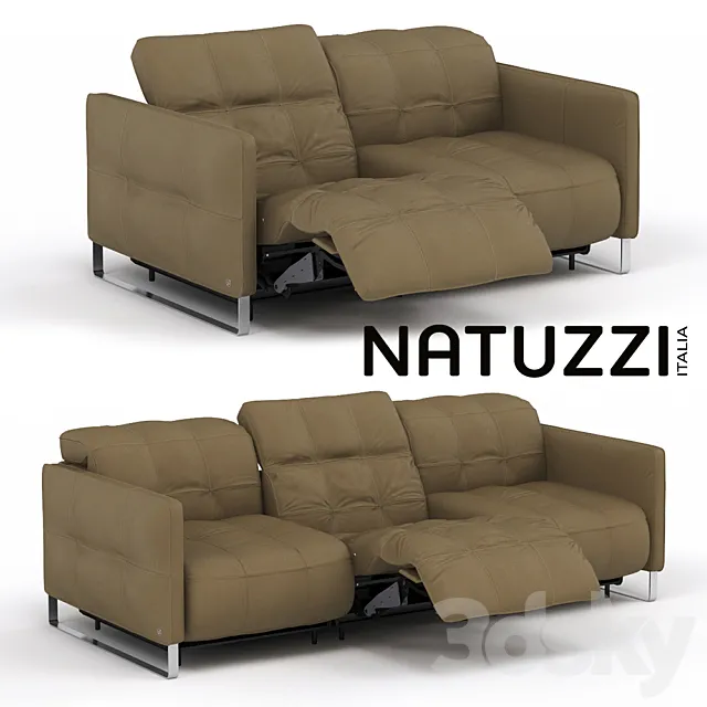 Sofa Natuzzi Philo 3ds Max