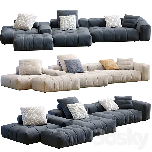 Sofa Pixel By Saba 3DSMax File