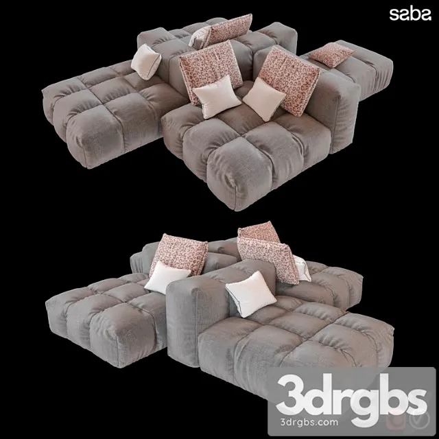 Sofa Pixel Saba 1 3dsmax Download