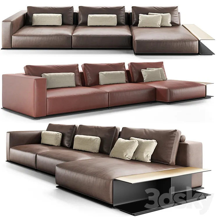 Sofa Poliform Westside 3DS Max