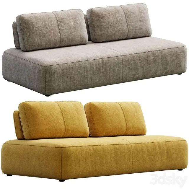 Sofa Puff By In Mood 3dsMax Model