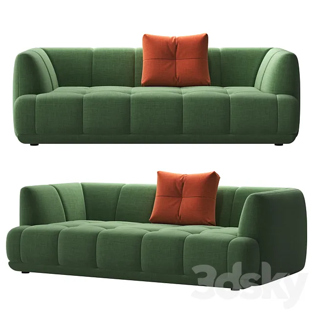 Sofa QUILTON by HAY 3ds Max