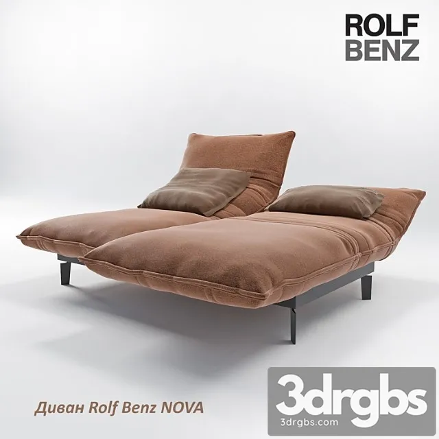 Sofa Rolf Benz Nova 2 3dsmax Download