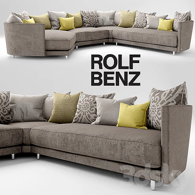 Sofa ROLF BENZ ONDA 3DSMax File