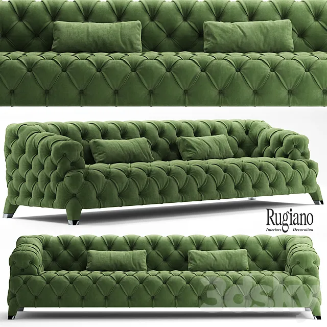 Sofa rugiano cloud 3ds Max