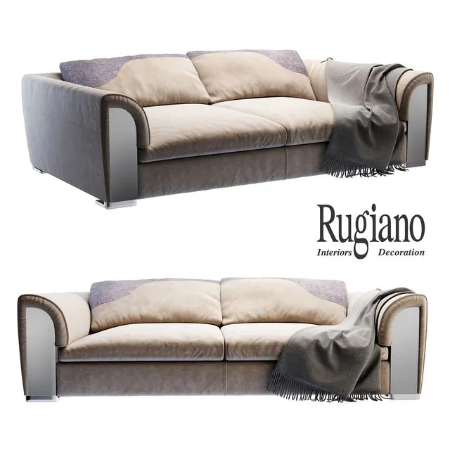 Sofa Rugiano Memphis 3dsMax Model