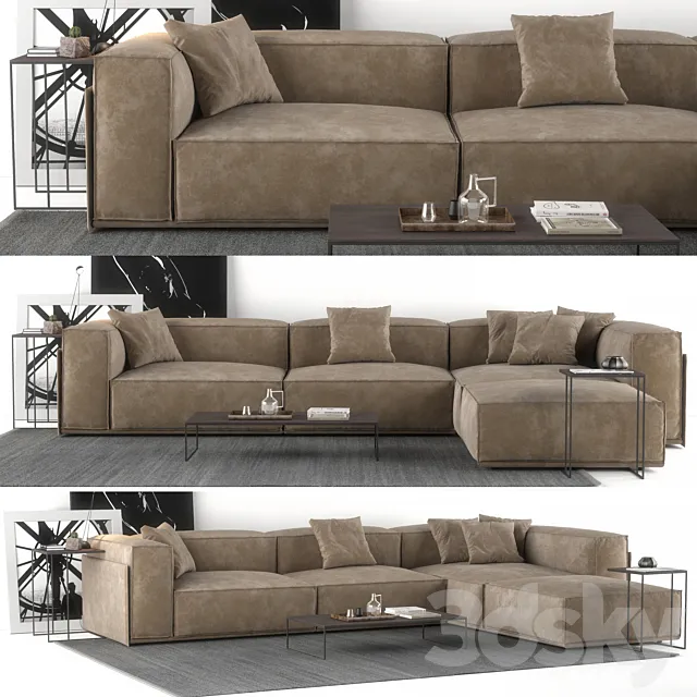 Sofa Salotti Doimo Roland 3ds Max