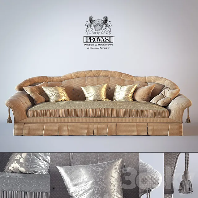 Sofa Savoy Provasi PR1101 3DS Max Model