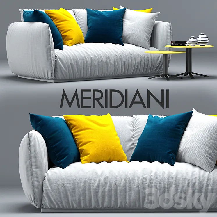 Sofa Scott Meridiani 3DS Max