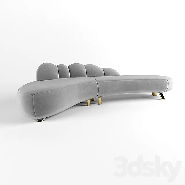 Sofa seat crave 3d model -vray – corona 3DSMax File