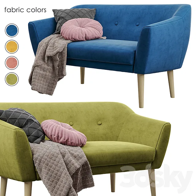 Sofa Signal Bergen 2 3DS Max Model