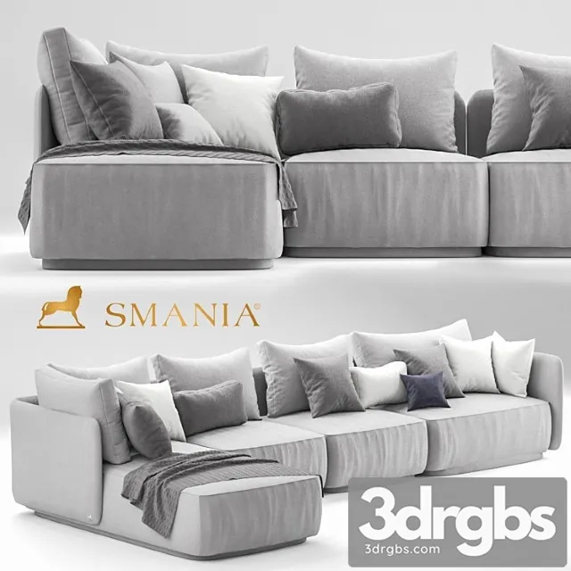 Sofa smania beverly set 2 2 3dsmax Download