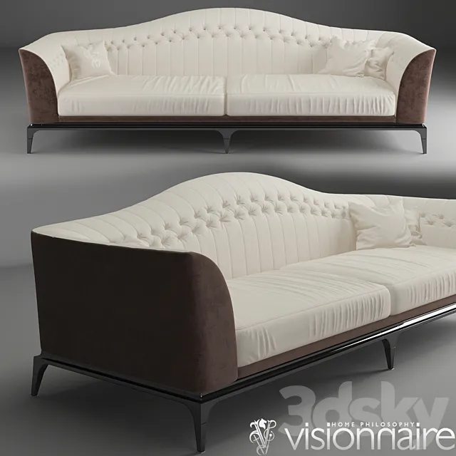 Sofa Sofa Visionnaire Freyr 3DS Max Model