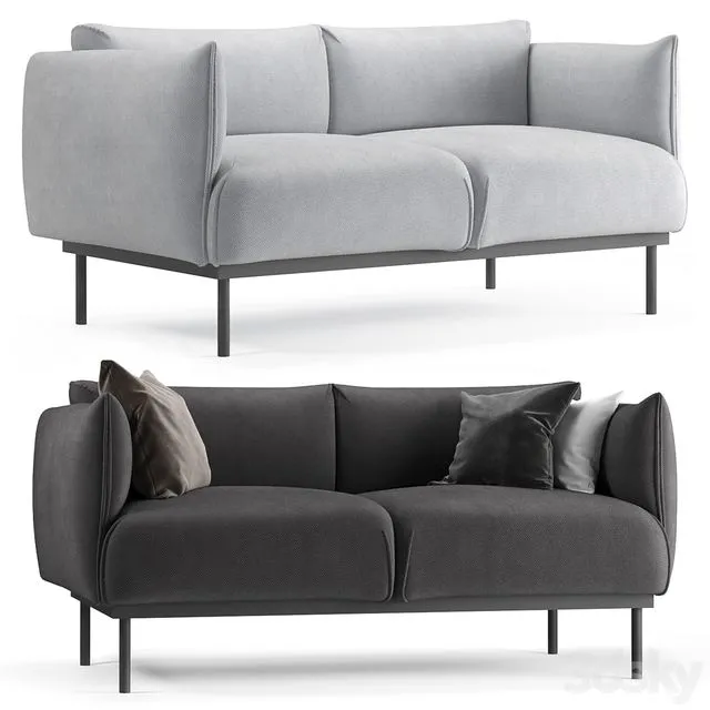 Sofa Soren Textile 3dsMax Model
