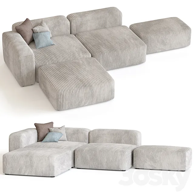 Sofa Sorrento 3DS Max Model