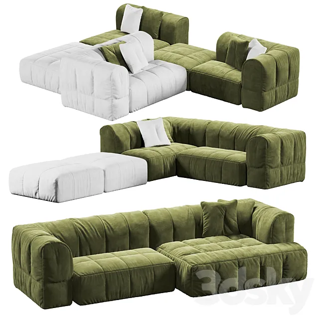 Sofa STRIPS from ARFLEX 3ds Max