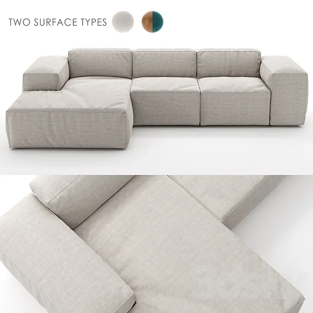 Sofa THECA Lucera 3ds Max
