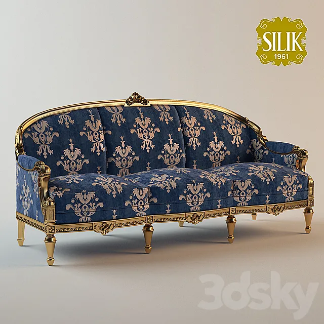 Sofa three places SILIK EROS 3DS Max Model