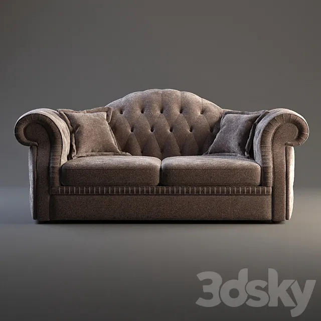 Sofa Tirador 3DS Max Model