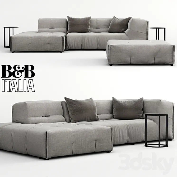 Sofa TUFTY-TOO 3 3DS Max