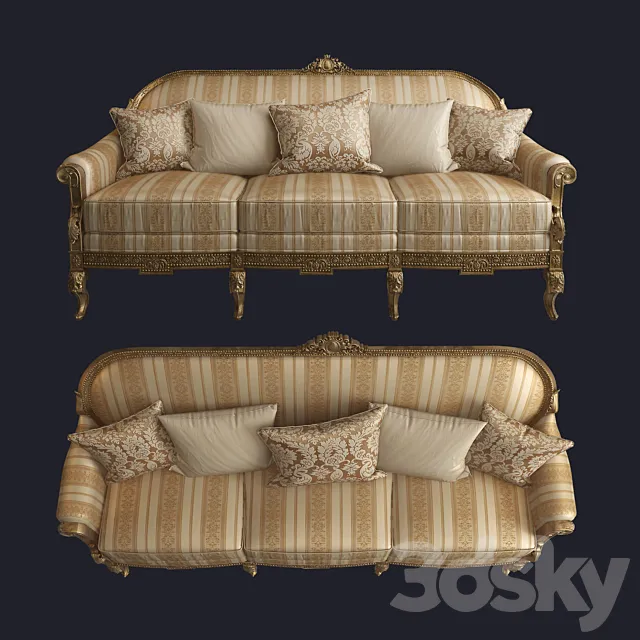 Sofa Turri Otello 3ds Max