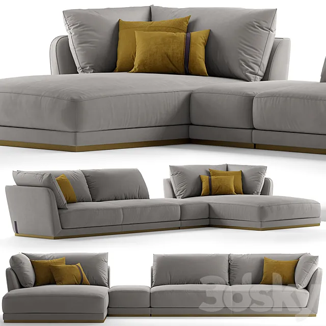 Sofa ulivisalotti dorian 3DS Max Model