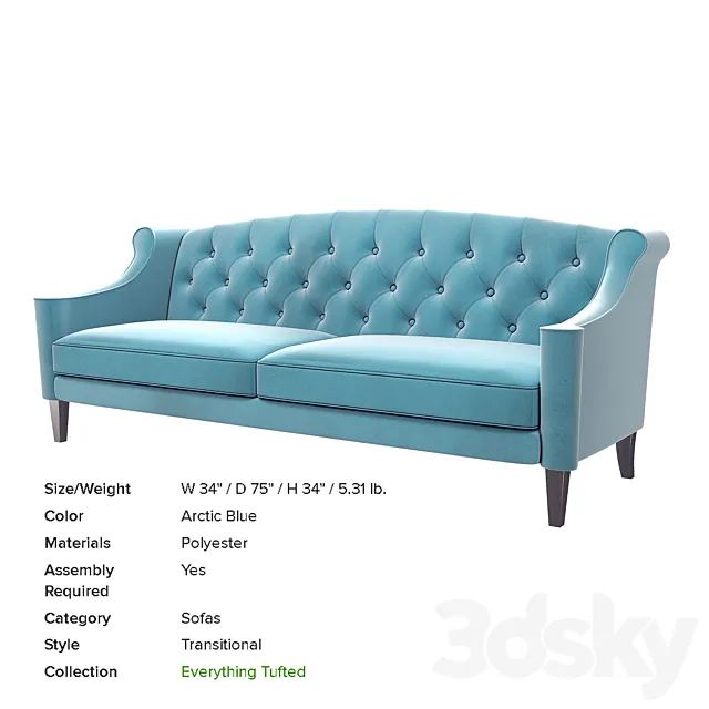 Sofa Upholster Sofa Sofa 3DSMax File