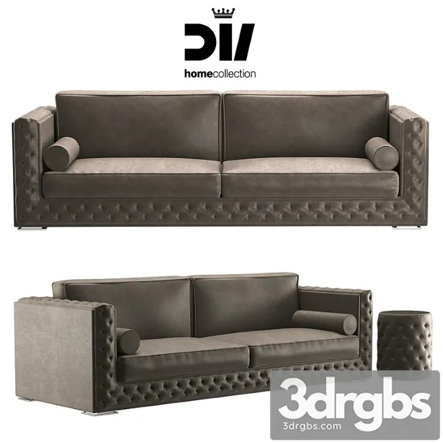 Sofa velvet Dv Homecollection 2 3dsmax Download