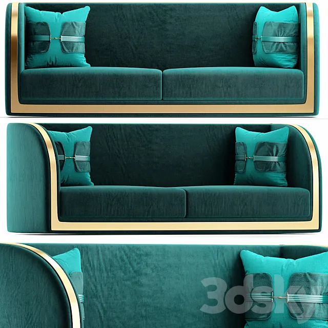 Sofa Versace Home – DIVANI 3DSMax File
