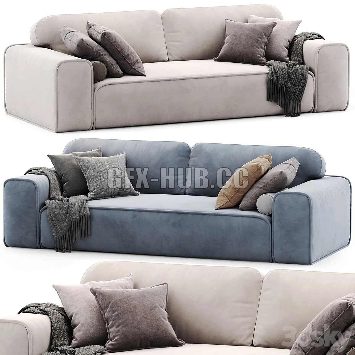 Sofa VIENA from Sofa ru 3dsMax Model