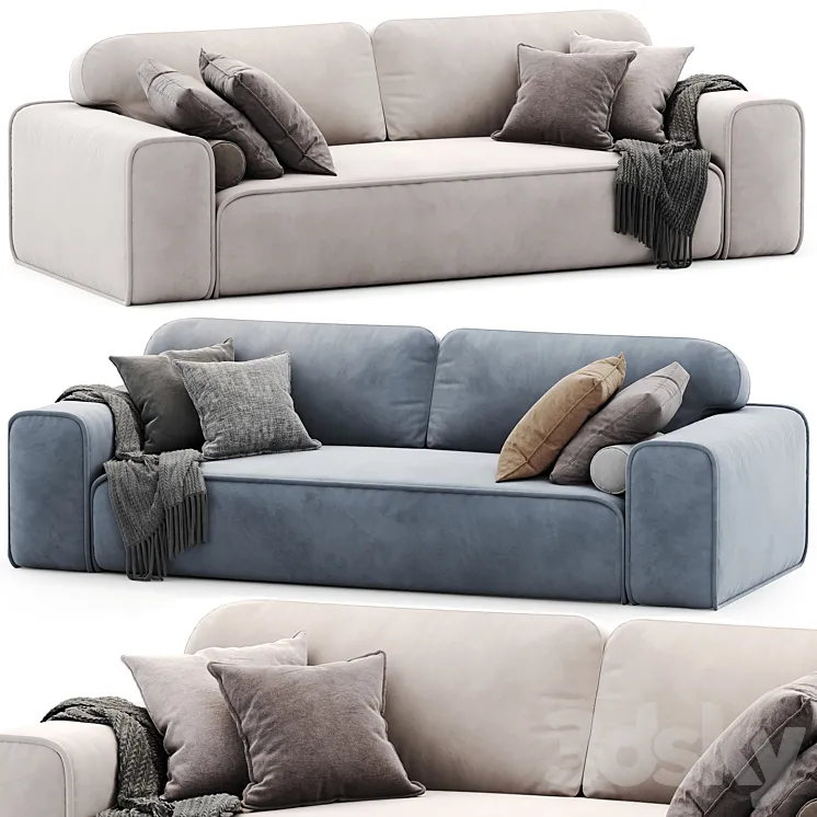 Sofa VIENA from Sofa ru| Viena Sofa 3DS Max Model