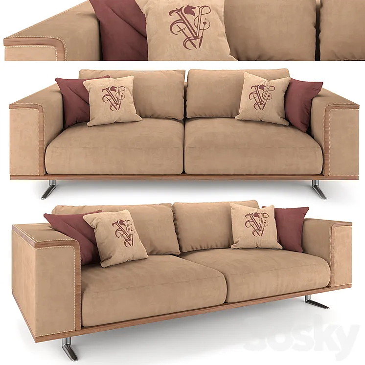 Sofa Visionnaire Convention 2 3DS Max