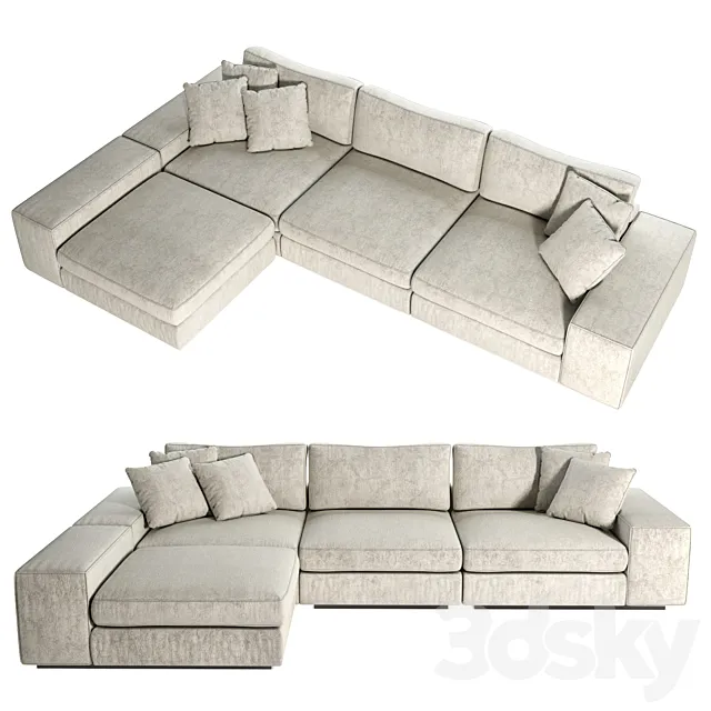 Sofa Vista Grande Lounge 112563 Eichholtz 3DS Max Model