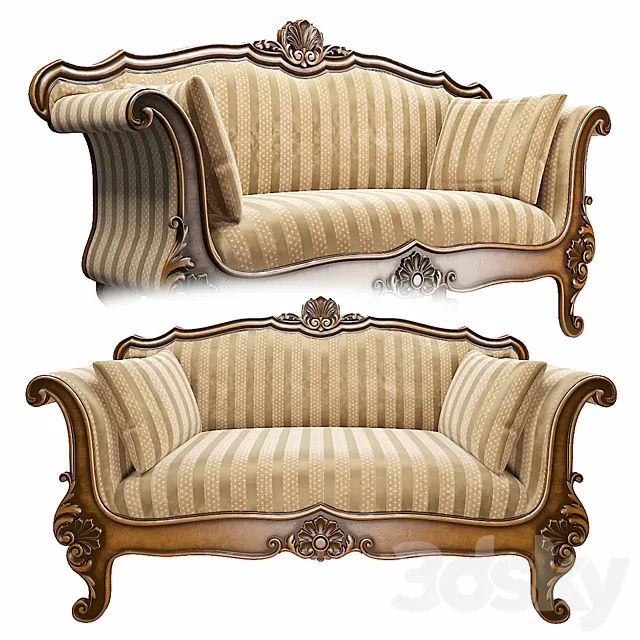 Sofa Vittorio Grifoni 3ds Max