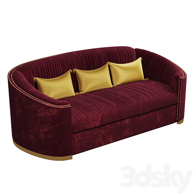 Sofa Wales from Brabbu 3DS Max Model