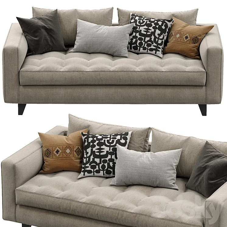 Sofa Willy Slim By Marac 3DS Max