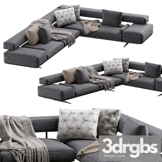 Sofa wing by flexform