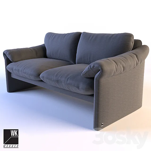 Sofa WK 662 milano 3DSMax File