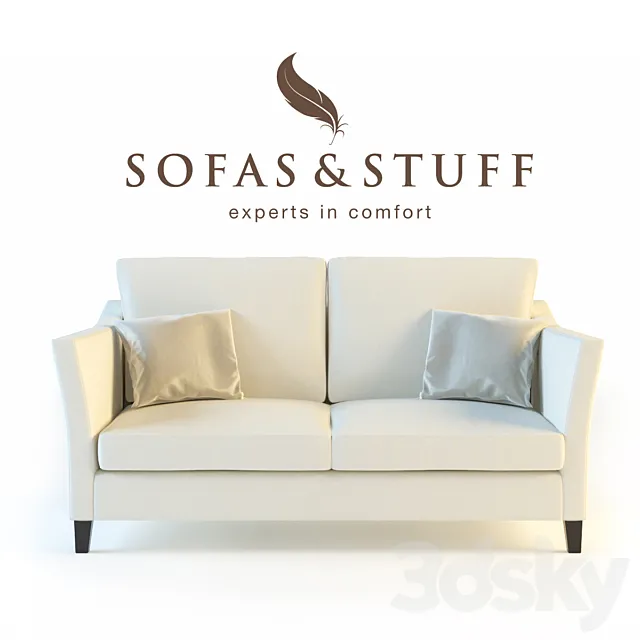 Sofas And Stuff. Ashdown Sofa 3DSMax File