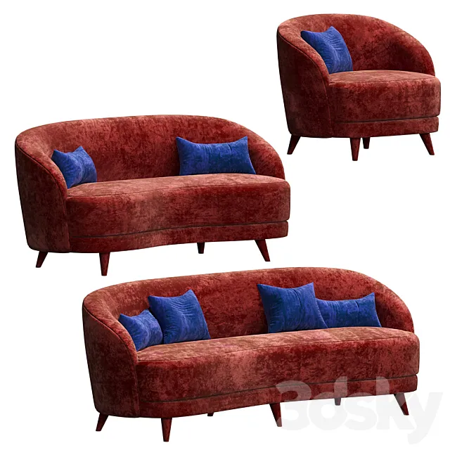 Sofas Klaris 3ds Max