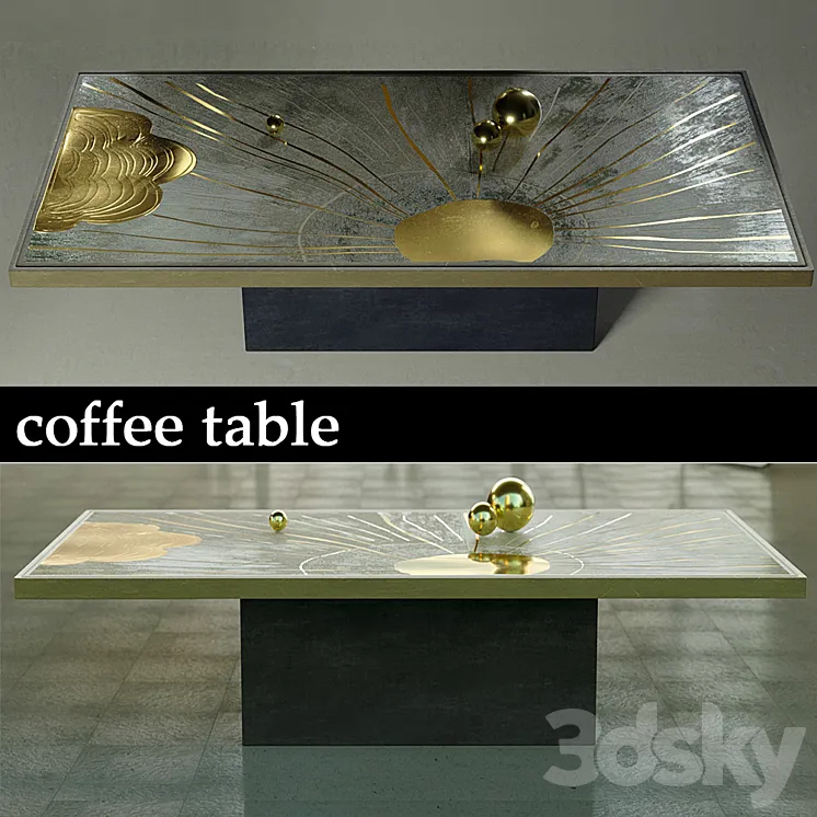 Soffee table 3DS Max
