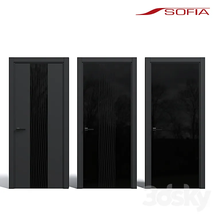 Sofia Doors 3DS Max