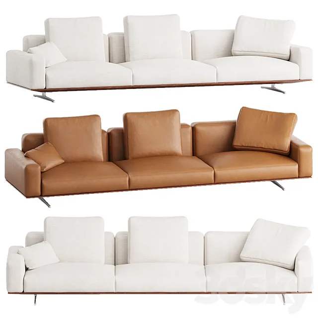 Soft Dream Large Sofa 3ds Max