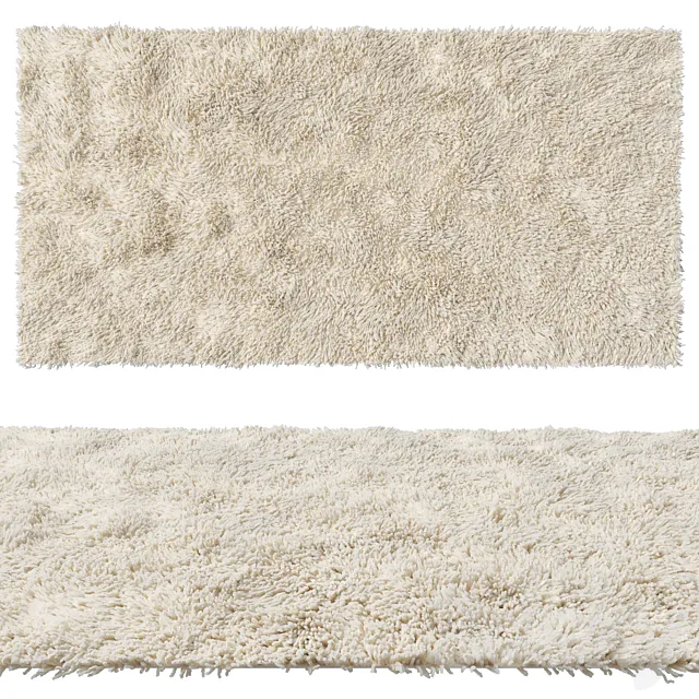 Soft fabric carpet by ZARAHOME 3DS Max Model