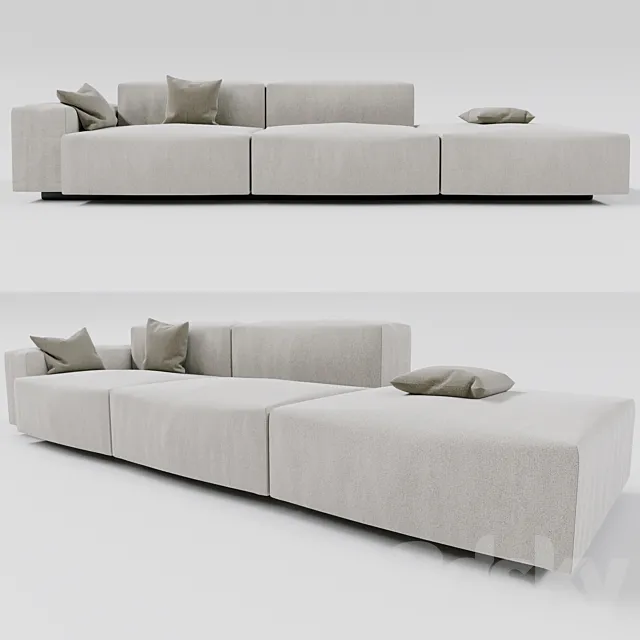 Soft Modular Sofa 3ds Max