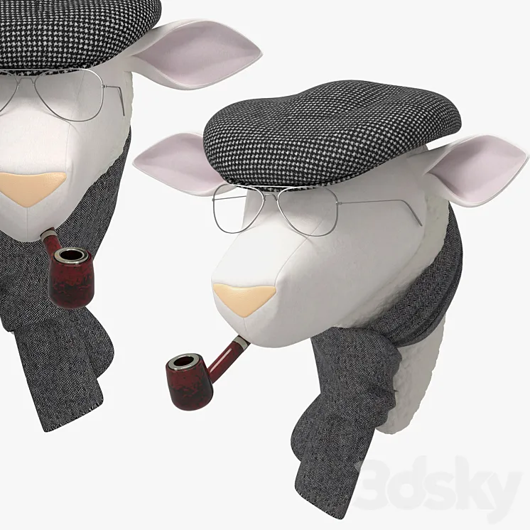 SOFT SHEEP – RENÉ 3DS Max