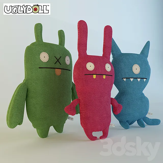 Soft toys “Uglydoll” 3DSMax File
