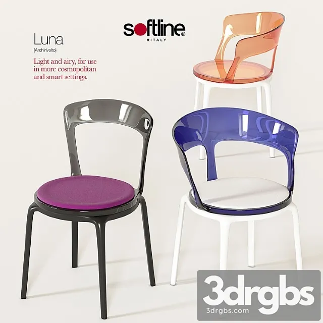 Softline Luna Chair 3dsmax Download